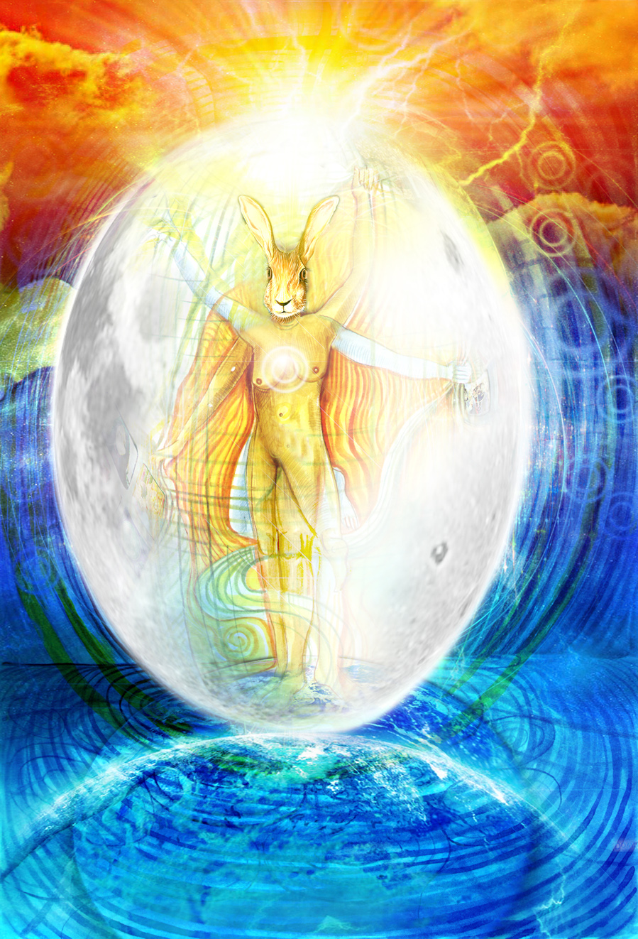 The Hare, Moon Egg  & the Goddess called Easter