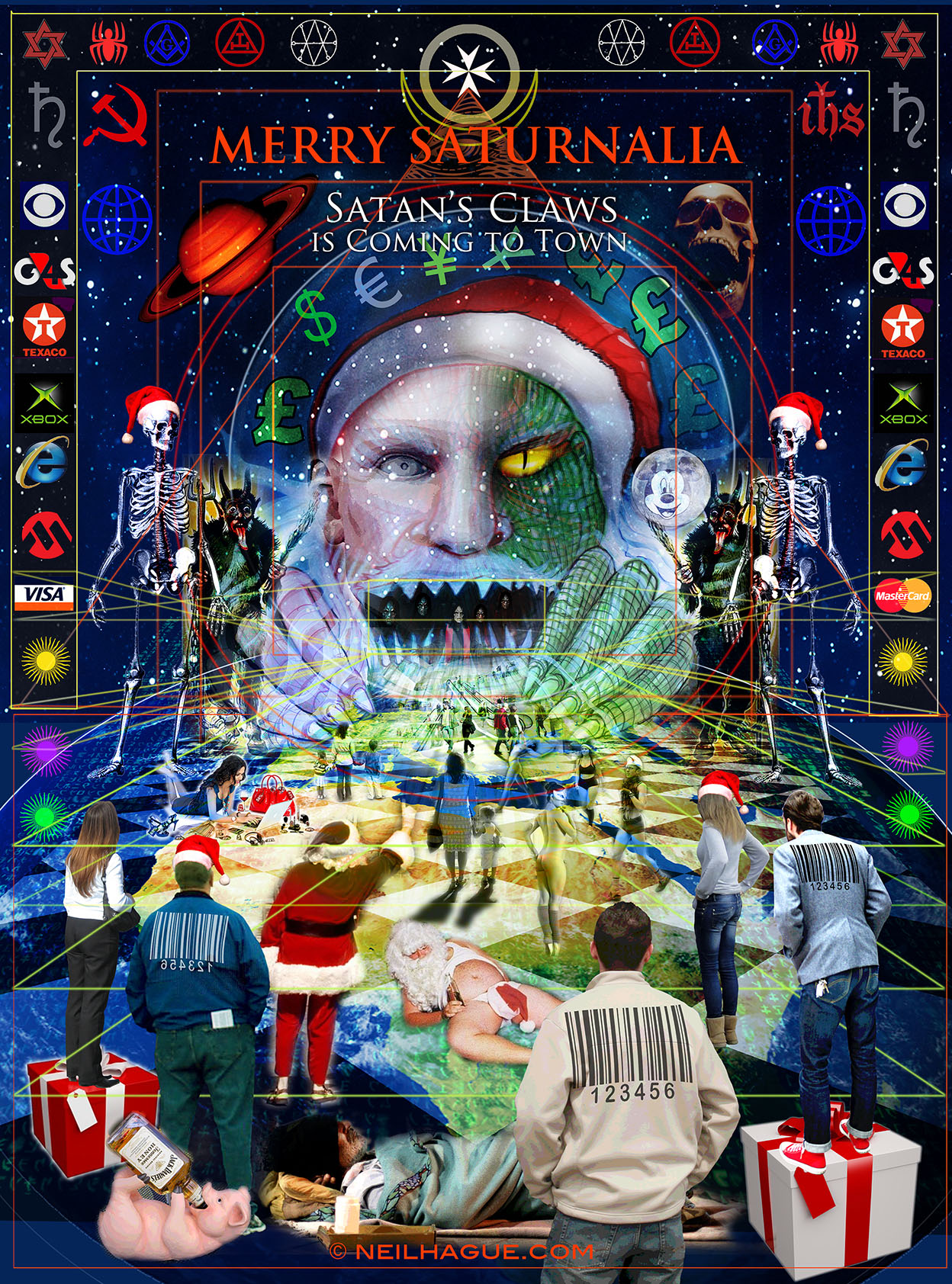 The two faces of Christmas – Merry Saturnalia