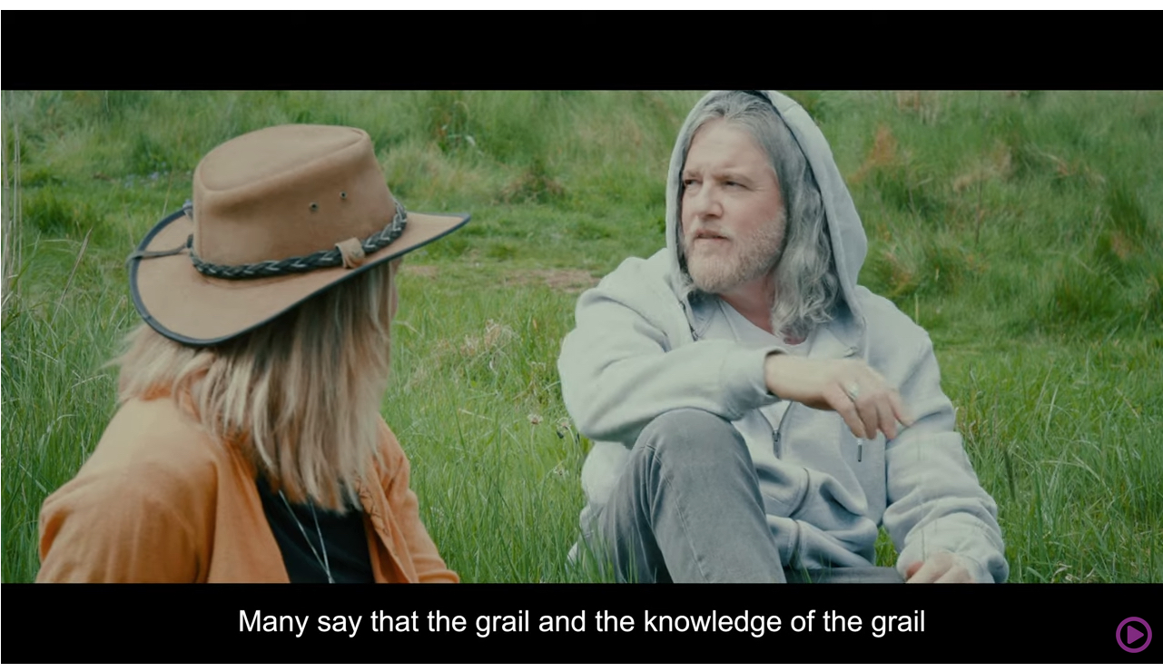 Neil Hague in the New Ickonic Film, The Holy Grail
